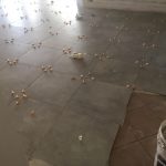 Lincoln Kitchen Flooring Renovation During