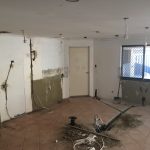 Lincoln Kitchen Renovation During