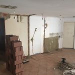 Lincoln Kitchen Renovation During