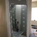 Plastering/Studwalls Before